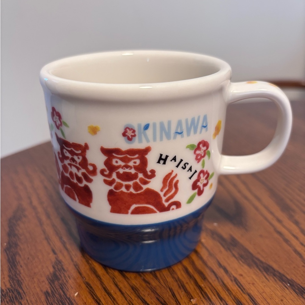 Okinawa Haisai Ceramic Starbucks Mug